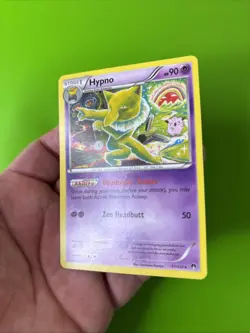 Hypno 51/122 Breakpoint Non Holo Pokemon Card LP+ - Image 4