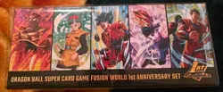 Dragon Ball Super Card Game Fusion World 1st Anniversary Bandai Japanese - Image 1