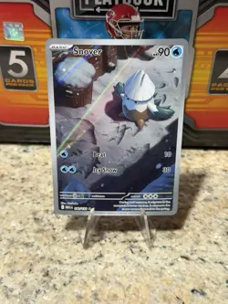 Snover 140/132 ME01 Mega Evolution Illustration Rare Pokemon Card Pokemon - Image 3