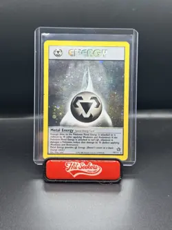 Pokemon Neo Genesis TCG Metal Energy 19/111 Holo Unlimited Rare Card - Image 1