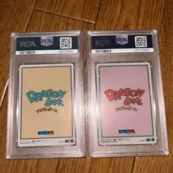 PSA 10 Bulma Son Goku 4-28 4-30 Dragon Ball Card Itajaga Vol.4 Japanese - Image 2