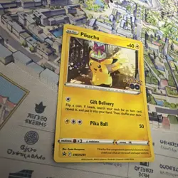 Pikachu SWSH234 SWSH: Sword & Shield Pokemon Go Promo Card Holo - Image 2