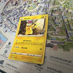 Pikachu SWSH234 SWSH: Sword & Shield Pokemon Go Promo Card Holo - Image 4