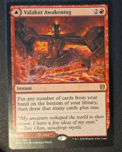 MTG Zendikar Rising Valakut Awakening & Valakut Stoneforge Red Cards - Image 1