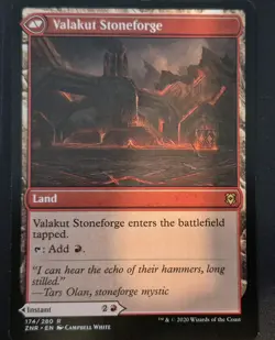 MTG Zendikar Rising Valakut Awakening & Valakut Stoneforge Red Cards - Image 2