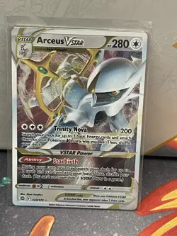 Arceus VSTAR - (Metal Card) - #123/172 Miscellaneous Cards & Products Holo NM - Image 1