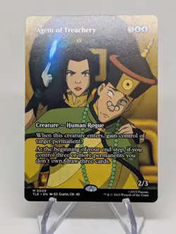 Agent Of Treachery BORDERLESS - MTG Magic the Gathering - TLE - Image 1