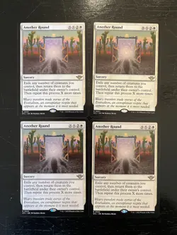 Another Round X4X NM/M Outlaws of Thunder Junction OTJ Magic MTG - Image 1