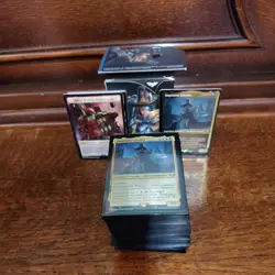 Opened And Sleeved Forces of the Imperium Commander Deck MTG Warhammer 40K - Image 1