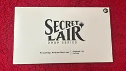 Andrew MacLean Rainbow Foil Secret Lair Magic the Gathering MTG New Sealed - Image 1