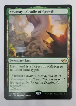 Yavimaya, Cradle of Growth Modern Horizons 2 Regular MTG - Image 1