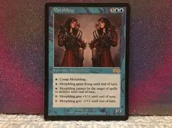 MTG - Morphling - Rare 1998 Urza's Saga Magic the Gathering MP - Image 1