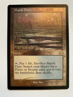 MTG Marsh Flats 45 | NM Etched Foil | Modern Horizons 2 - Image 1