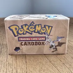 1999 Vintage Pokemon Card Fossil Cardbox Card Box Wizards Of The Coast (Empty) - Image 1