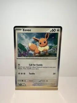 Eevee 043 Holo Promo Scarlet & Violet Promo Pokemon Near Mint - Image 1