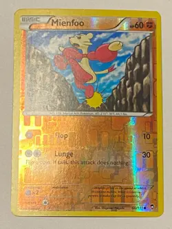 Meinfoo 56/111 Furious Fists Pokemon Reverse Holo Foil Rare Nice! - Image 1