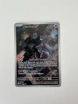 Pokemon TCG Mewtwo SVP 052 Scarlet Violet 151 Black Star Promo - Image 1