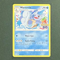 Squirtle Wartortle Blastoise Evolution Bundle – Pokemon GO PGO Holo Rare Set - Image 4