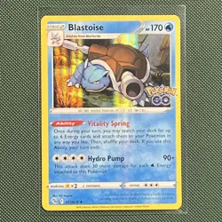 Squirtle Wartortle Blastoise Evolution Bundle – Pokemon GO PGO Holo Rare Set - Image 5