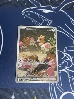 Pokemon TCG Mega Evolution Spearow 151/132 Holo Illustration Rare NM Condition - Image 1