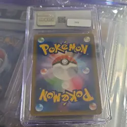 The Pokemon Company Eevee & Snorlax GX CGC 10 Holo Tag Bolt 066/095 Japanese - Image 2