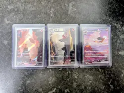 Pokemon 151 SV2a Charmander AR, Charmeleon AR, Charizard SAR Japanese - Image 1