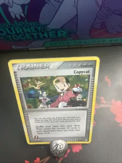 Copycat 83/109 EX Team Rocket Returns Pokemon Card Reverse Holo Foil Rare - Image 4