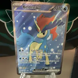 The Pokemon Company Keldeo ex 159/086 Sv: White Flare UR Holo Eng HP210 - Image 1