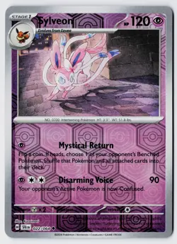 Pokemon TCG Sylveon 022/064 Reverse Holo Shrouded Fable NM - Image 1