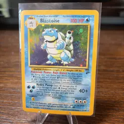 Pokemon Base Set 2 Blastoise 2/130 Holo Rare MP/HP - Image 1