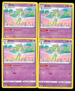 Pokemon KIRLIA 068/195 - Silver Tempest - Non Holo - MINT 4X - Image 1