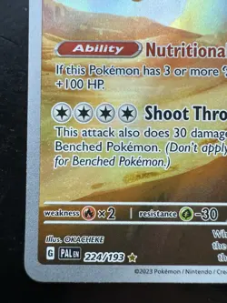 Orthworm 224/193 Illustration Rare Paldea Evolved Pokemon Holo (NM) - Image 4