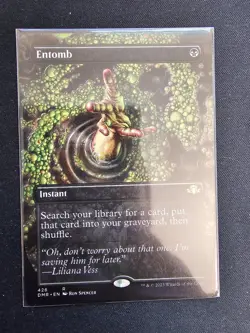 Entomb (Borderless) Dominaria Remastered Regular - Image 1