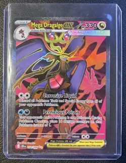 Pokemon TCG Mega Dragalge ex 104/086 Chaos Rising Near Mint - Image 1