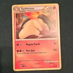 Pokemon TCG Call of Legends Typhlosion Line - Image 2