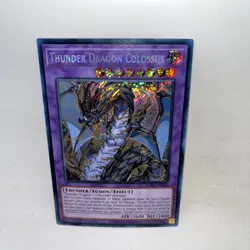 Thunder Dragon Colossus (Secret Rare) RA03-EN036 Quarter Century Bonanza Yugioh - Image 1