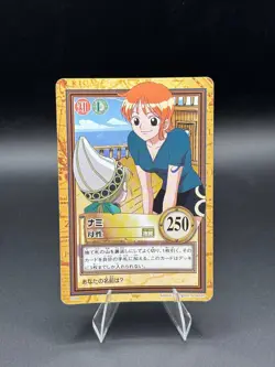 Nami C294 Carddass Hyper Battle Bandai Japanese One Piece Heavily Played - Image 1