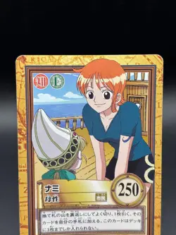 Nami C294 Carddass Hyper Battle Bandai Japanese One Piece Heavily Played - Image 2