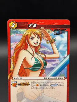 Nami 02/85 Miracle Battle Carddass Japanese One Piece Moderately Played - Image 2