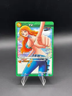 Nami 09/77 Miracle Battle Carddass Japanese One Piece Moderately Played - Image 1