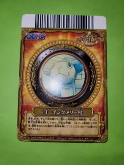 NM Going Merry Strawhat One Piece Japan TCG Berry Match CA002-W Bandai Tcg Ccg - Image 2