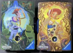 Disney Lorcana Japan Exclusive Woody Jessie Lore Counter Sheet Promo Takara Tomy - Image 2