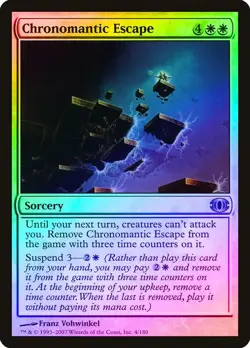 Foil Chronomantic Escape - Future Sight - Magic the Gathering - MTG - Image 1