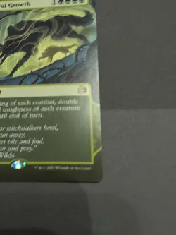 Mtg Unnatural Growth - Wilds of Eldraine: Enchanting Tales + Bonus Foils - Image 2
