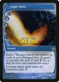 MTG Foil Future Sight FUT Logic Knot - Image 1