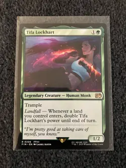 Magic The Gathering MTG - Tifa Lockhart - FIN - Image 1