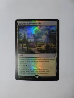 MtG Commander Legends 2 Bountiful Promenade FOIL 348 M/NM Flat Ship VCT123875 - Image 1