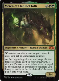 Meren of Clan Nel Toth M Commander: Tarkir: Dragonstorm 297 NM MTG - Image 1