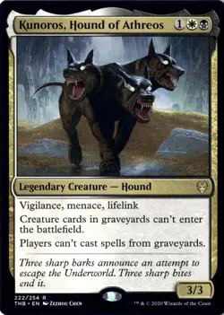 Kunoros, Hound Of Athreos NM/M* Theros Beyond Death 222/254 mtg -UnltdCards - Image 1