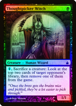Thoughtpicker Witch FOIL LP Ravnica: City of Guilds - Image 1